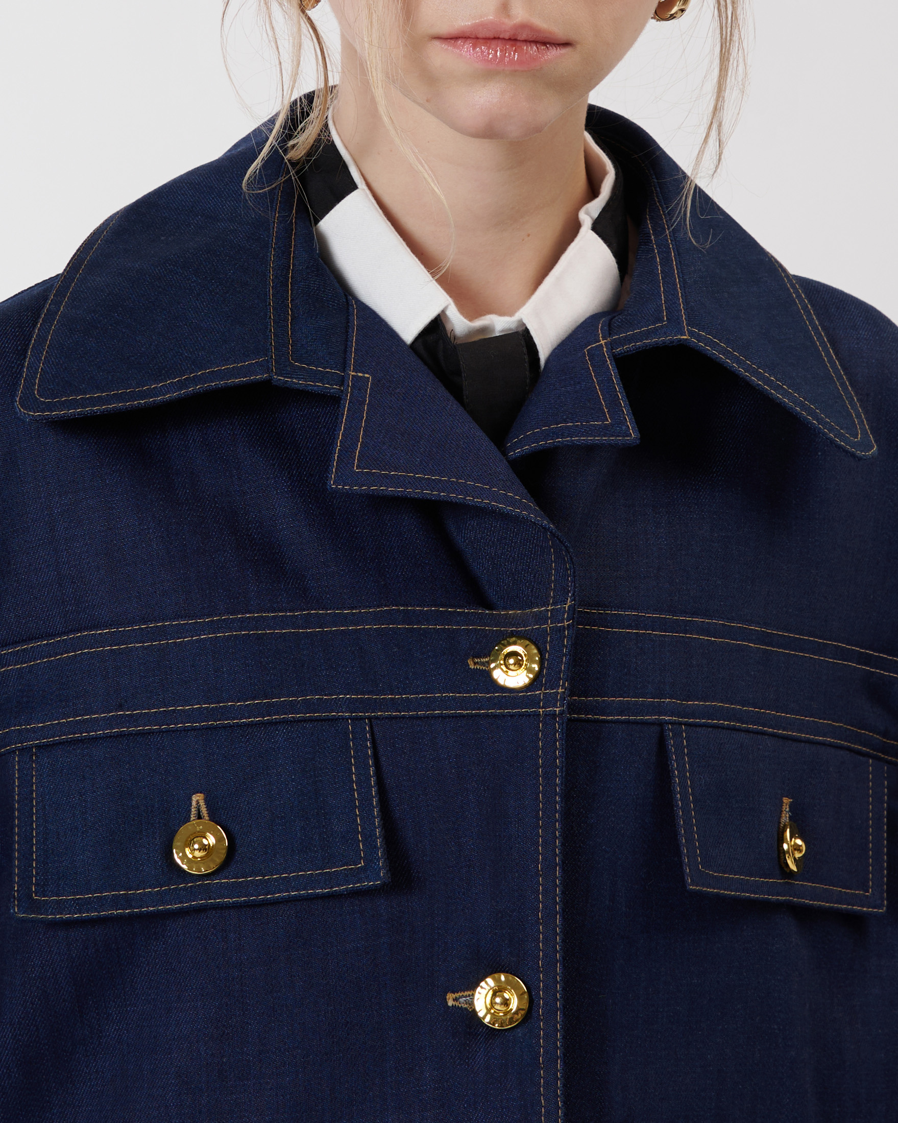 GIACCA 4 TASCHE DENIM - immagine 5