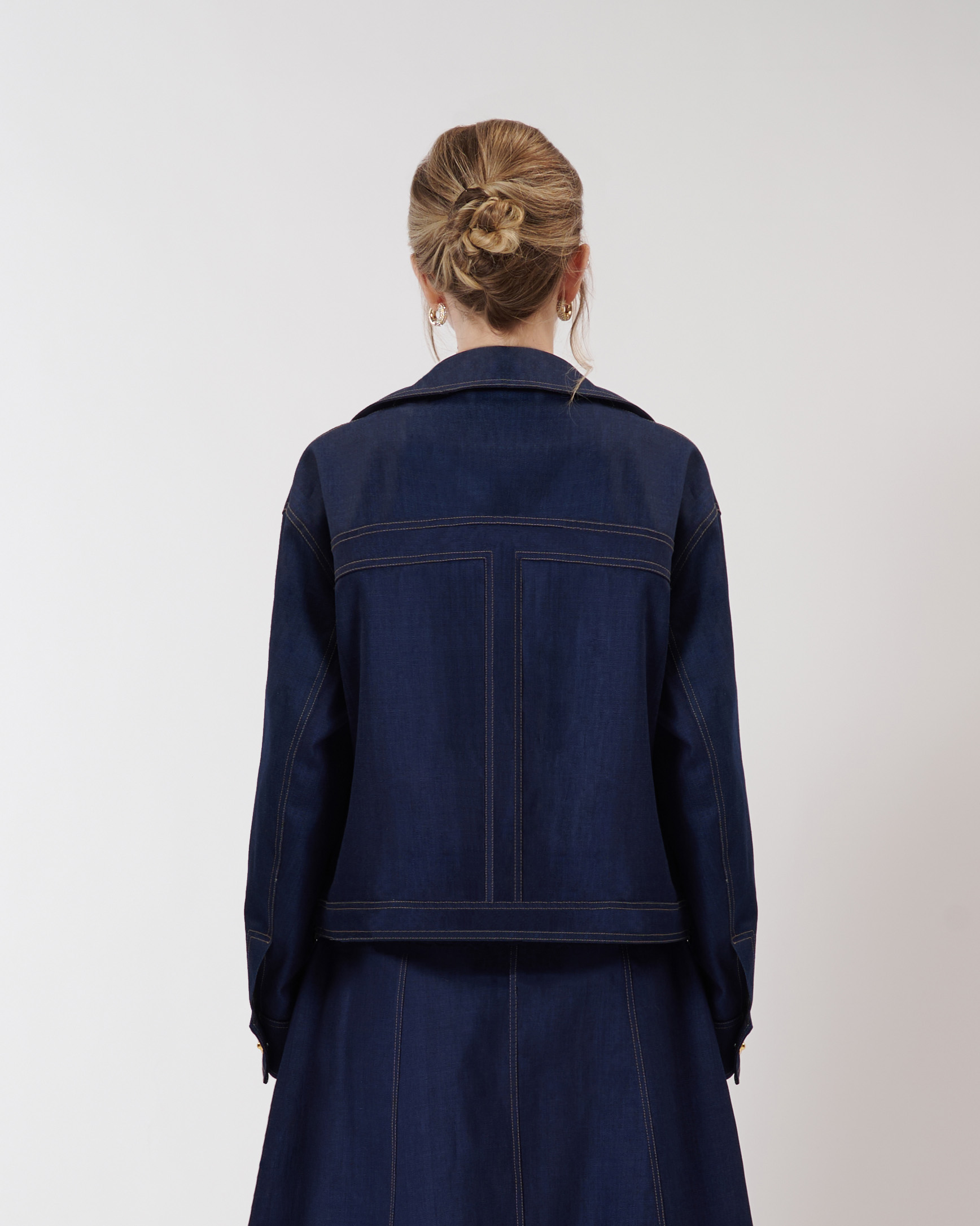 GIACCA 4 TASCHE DENIM - immagine 4